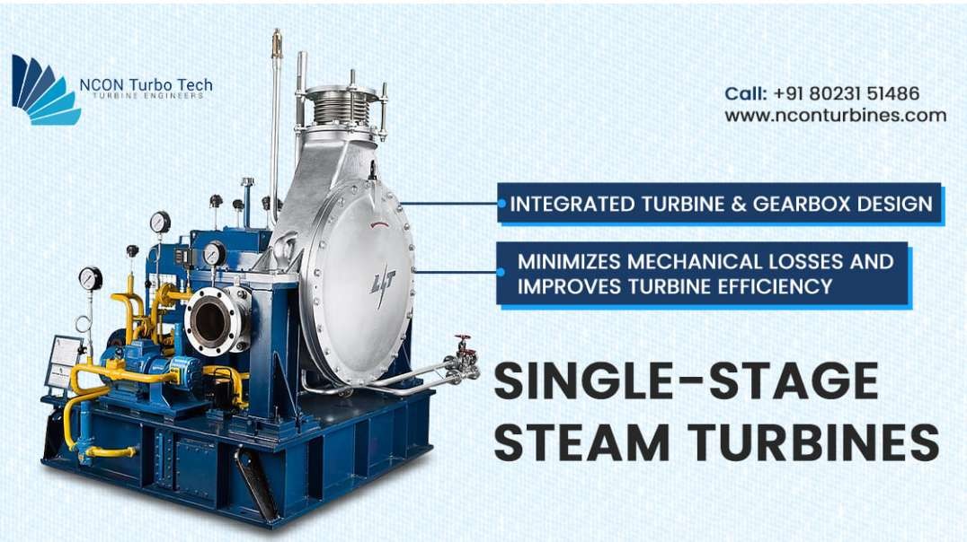 Steam Turbine Manufacturers In India - Nconturbines